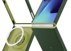 Spigen Nano Pop Mag MagSafe - Etui do Samsung Galaxy Z Flip 7 (Avo Green)
