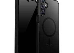 Crong Hybrid Matte Magnetic - Etui MagSafe Samsung Galaxy A17 (czarny)