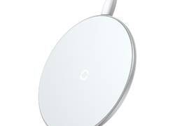 Baseus Simple - Bezprzewodowa ładowarka indukcyjna Qi do iPhone i Android, 10 W (biały)