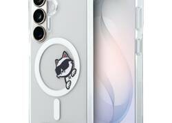 Karl Lagerfeld IML Peekaboo Choupette MagSafe - Etui Samsung Galaxy S26 (przezroczysty)