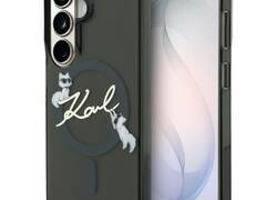 Karl Lagerfeld IML KC Script MagSafe - Etui Samsung Galaxy S26+ (czarny)