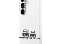 Karl Lagerfeld IML Peekaboo Karl & Choupette MagSafe - Etui Samsung Galaxy S26+ (przezroczysty)