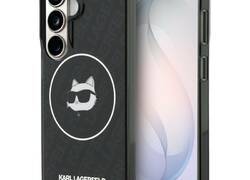 Karl Lagerfeld IML Repeated Choupette MagSafe - Etui Samsung Galaxy S26 (czarny)