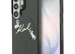 Karl Lagerfeld IML KC Script MagSafe - Etui Samsung Galaxy S26 Ultra (czarny)