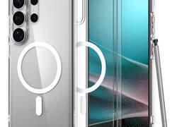 Spigen Ultra Hybrid Mag MagSafe - Etui do Samsung Galaxy S26 Ultra (Clear/White)