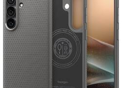 Spigen Liquid Air Mag MagSafe - Etui do Samsung Galaxy S26 (Marble Grey)