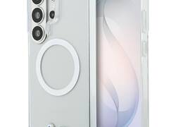 BMW IML Shockproof Metal Logo MagSafe - Etui Samsung Galaxy S26 Ultra (przezroczysty)