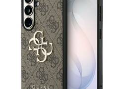 Guess 4G Big Metal Logo - Etui Samsung Galaxy S26 (bršzowy)