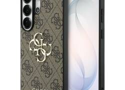 Guess 4G Big Metal Logo - Etui Samsung Galaxy S26 Ultra (bršzowy)