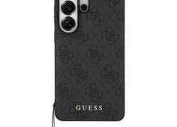 Guess 4G Classic Logo Charm MagSafe - Etui Samsung Galaxy S26 Ultra (czarny)