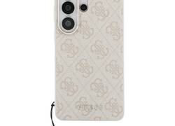 Guess 4G Classic Logo Charm MagSafe - Etui Samsung Galaxy S26 Ultra (różowy)