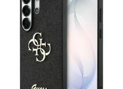 Guess Fixed Glitter Big 4G Metal Logo - Etui Samsung Galaxy S26 Ultra (czarny)