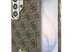 Guess 4G Script MagSafe - Etui Samsung Galaxy S26 Ultra (bršzowy)