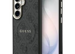 Guess 4G Embossed Ring MagSafe - Etui Samsung Galaxy S26 (czarny)