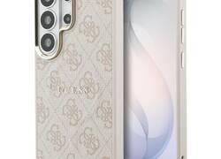 Guess 4G Embossed Ring MagSafe - Etui Samsung Galaxy S26 Ultra (różowy)