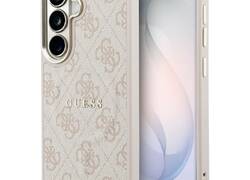 Guess 4G Embossed Ring MagSafe - Etui Samsung Galaxy S26 (różowy)