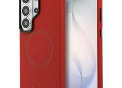 BMW M Metal Logo MagSafe - Etui Samsung Galaxy S26 Ultra (czerwony)