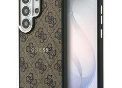 Guess 4G Embossed Ring MagSafe - Etui Samsung Galaxy S26 Ultra (bršzowy)