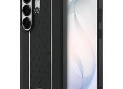 Mercedes Laurel Leaves Vertical Stripes MagSafe - Etui Samsung Galaxy S26 Ultra (czarny/biały)