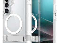 Spigen Ultra Hybrid S Mag MagSafe - Etui do Samsung Galaxy S26+ (Clear/White)