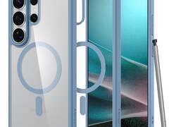 Spigen Ultra Hybrid Mag MagSafe - Etui do Samsung Galaxy S26 Ultra (Light Blue)