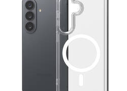 Crong Hybrid Clear Magnetic - Etui MagSafe Samsung Galaxy S26+ (przezroczysty)