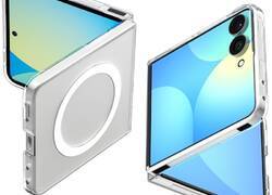 Spigen AirSkin MagSafe - Etui do Samsung Galaxy Z Flip 8 (Clear/White)