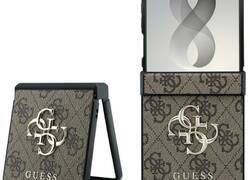 Guess Big 4G Logo - Etui Samsung Galaxy Z Flip 8 (bršzowy)