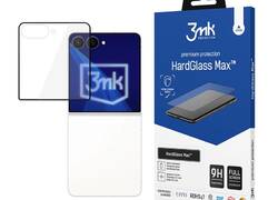 3mk HardGlass Max - Szkło hartowane do Samsung Galaxy Z Flip 8 (front) (Czarny)
