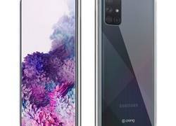 Crong Crystal Slim Cover - Etui Samsung Galaxy A51 (przezroczysty)
