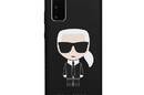 Karl Lagerfeld Fullbody Silicone Iconic - Etui Samsung Galaxy S20 (Black) - zdjęcie 5