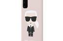 Karl Lagerfeld Fullbody Silicone Iconic - Etui Samsung Galaxy S20 (Pink) - zdjęcie 2
