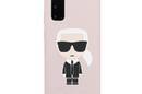 Karl Lagerfeld Fullbody Silicone Iconic - Etui Samsung Galaxy S20 (Pink) - zdjęcie 5