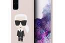 Karl Lagerfeld Fullbody Silicone Iconic - Etui Samsung Galaxy S20+ (Pink) - zdjęcie 1