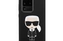 Karl Lagerfeld Fullbody Silicone Iconic - Etui Samsung Galaxy S20 Ultra (Black) - zdjęcie 6