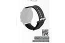 PURO ICON Multibrand Wristband – Uniwersalny pasek smartwatch 22 mm (S/M & M/L) (czarny) - zdjęcie 2