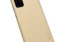 Nillkin Super Frosted Shield - Etui Samsung Galaxy S20+ (Golden) - zdjęcie 4