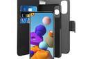 PURO Wallet Detachable - Etui 2w1 Samsung Galaxy A21s (czarny) - zdjęcie 3