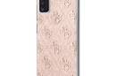 Guess 4G Glitter - Etui Samsung Galaxy A41 (Pink) - zdjęcie 1