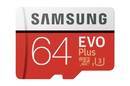 Samsung microSDXC Evo+ - Karta pamięci 64 GB z adapterem - zdjęcie 1