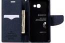 Mercury Fancy Diary - Etui Samsung Galaxy A3 (2017) z kieszeniami na karty + stand up (fuksja/granatowy) - zdjęcie 5