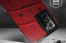 Zizo Bolt Cover - Pancerne etui Samsung Galaxy Note 20 Ultra + podstawka & uchwyt do paska (Red/Black) - zdjęcie 2