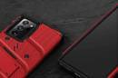 Zizo Bolt Cover - Pancerne etui Samsung Galaxy Note 20 Ultra + podstawka & uchwyt do paska (Red/Black) - zdjęcie 8