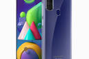 Crong Crystal Slim Cover - Etui Samsung Galaxy M21 (przezroczysty) - zdjęcie 5