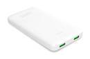 Puro White Fast Charger Power Bank – Power bank dla smartfonów i tabletów 10000 mAh, 2xUSB (biały) - zdjęcie 1