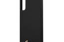 Guess Silicone Script Metal Logo - Etui Samsung Galaxy S21+ (czarny) - zdjęcie 6