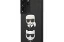 Karl Lagerfeld Saffiano Karl & Choupette Heads - Etui Samsung Galaxy S21 Ultra (czarny) - zdjęcie 2