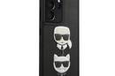 Karl Lagerfeld Saffiano Karl & Choupette Heads - Etui Samsung Galaxy S21 Ultra (czarny) - zdjęcie 4