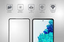 Crong 3D Armour Glass - Szkło hartowane 9H Full Glue na cały ekran Samsung Galaxy S20 FE - zdjęcie 4