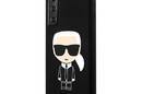 Karl Lagerfeld Fullbody Silicone Iconic - Etui Samsung Galaxy S21 + (Czarny) - zdjęcie 2